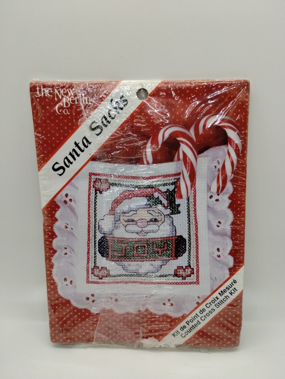 New Berlin Co. Counted Cross Stitch Kit “Santa Sacks”
